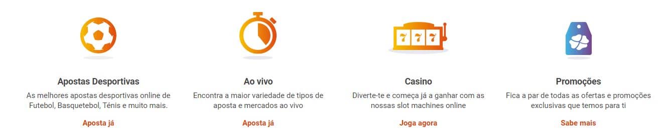 Produtos Luckia Portugal