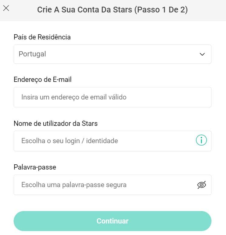 Como se cadastrar usando um Codigo Bonus Pokerstars